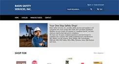 Desktop Screenshot of basinsafety.com